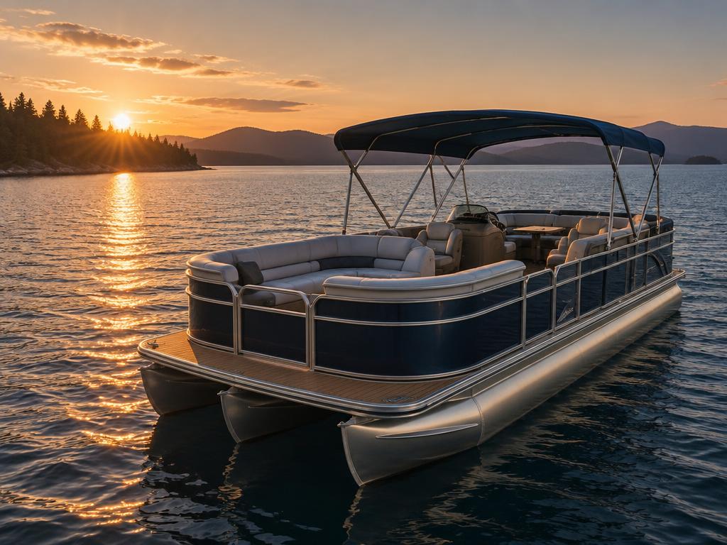 The Sable, a 26 foot pontoon